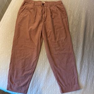 AS IS Madewell Tailored Tapered Corduroy Pants